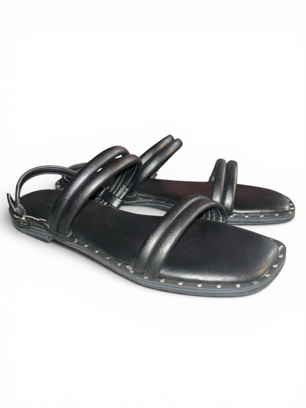 NIB Women’s Black Cushionaire Virgo Sandals -Size 7.5